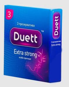 Презерватив Duett Extra Strong №3