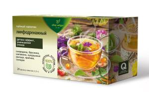 Чайный напиток Лимфодренажный Алтай-Селигор 20 пакетиков