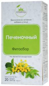 Фитосбор Печеночный БАД Алтайфлора 20 пакетиков