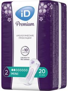 Прокладки урологические Айди premium mini 20шт 174мл